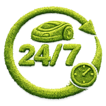 24/7 PERFEKTE GRÜNFLÄCHE